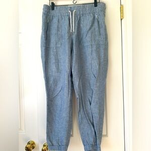 Athleta blue Cabo joggers. Size 14, EUC